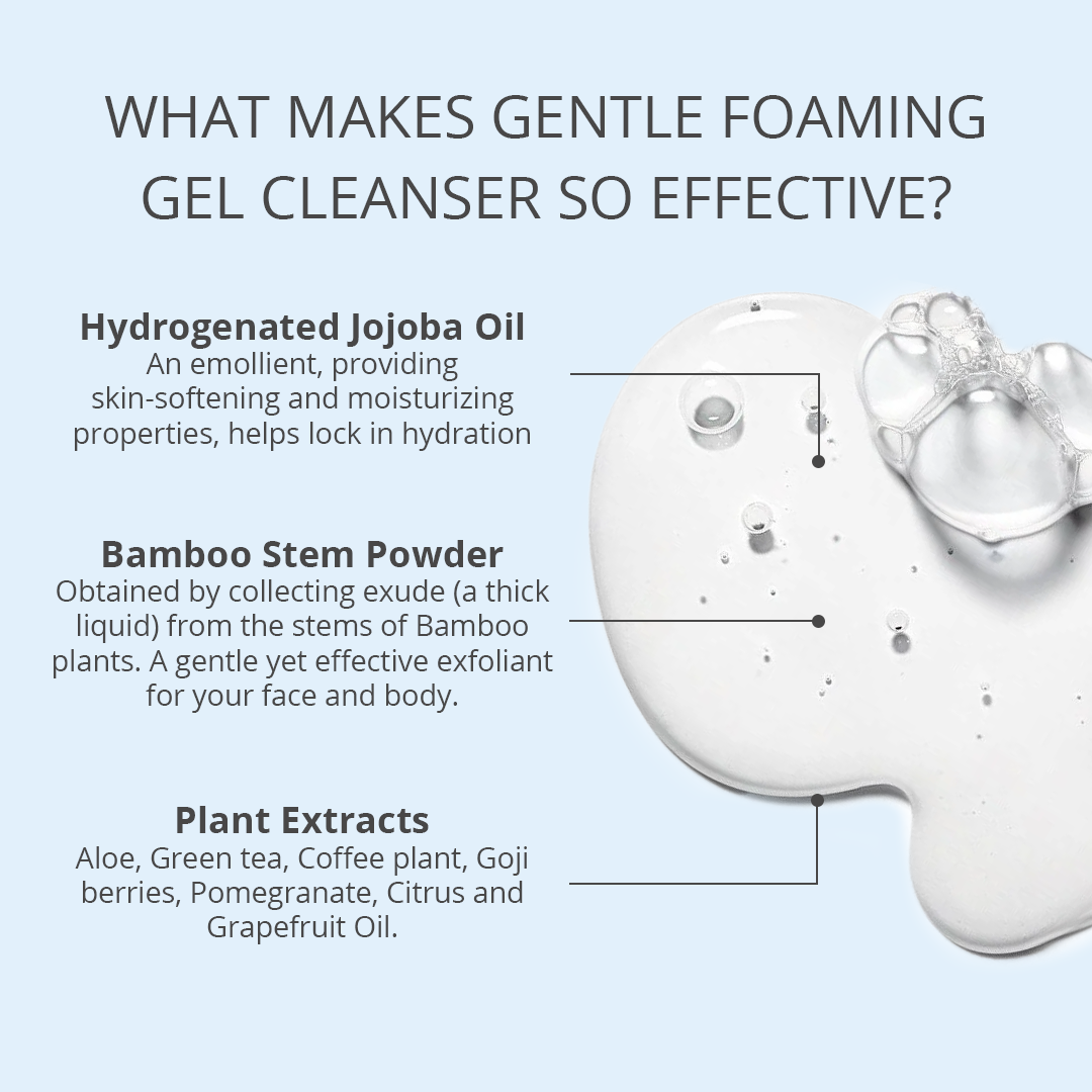 Gentle Foaming Gel Cleanser - New Look! -           5 oz 150 mL